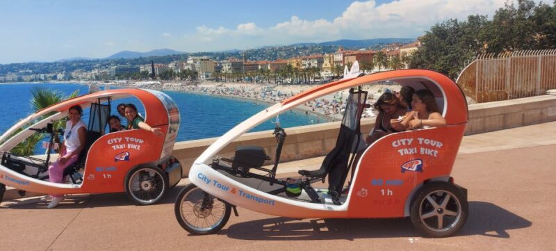 Nice: Private Tour by Bike & Boat 3h Villefranche-Cap Ferrat - Bike Tour Experience