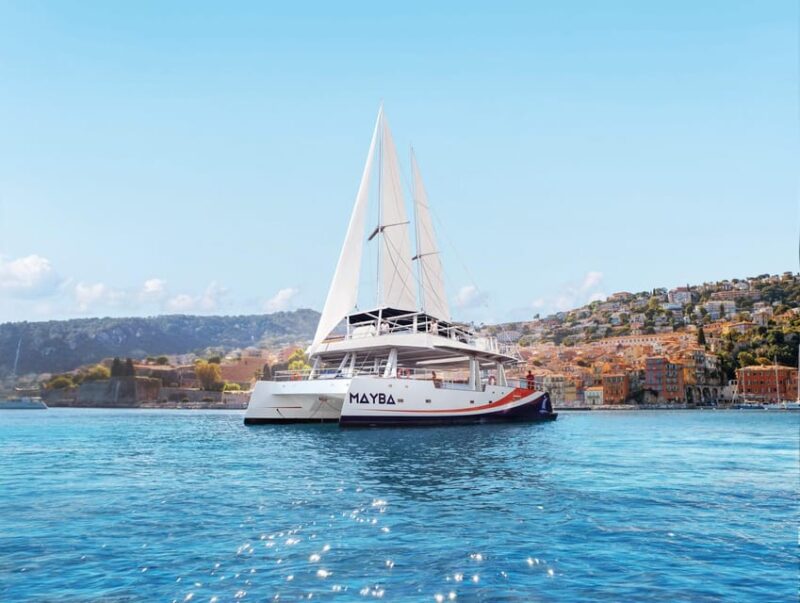 Nice : the Morning Discovery at Sea, Guided Tour of the Coastline on a Catamaran - Itinerary