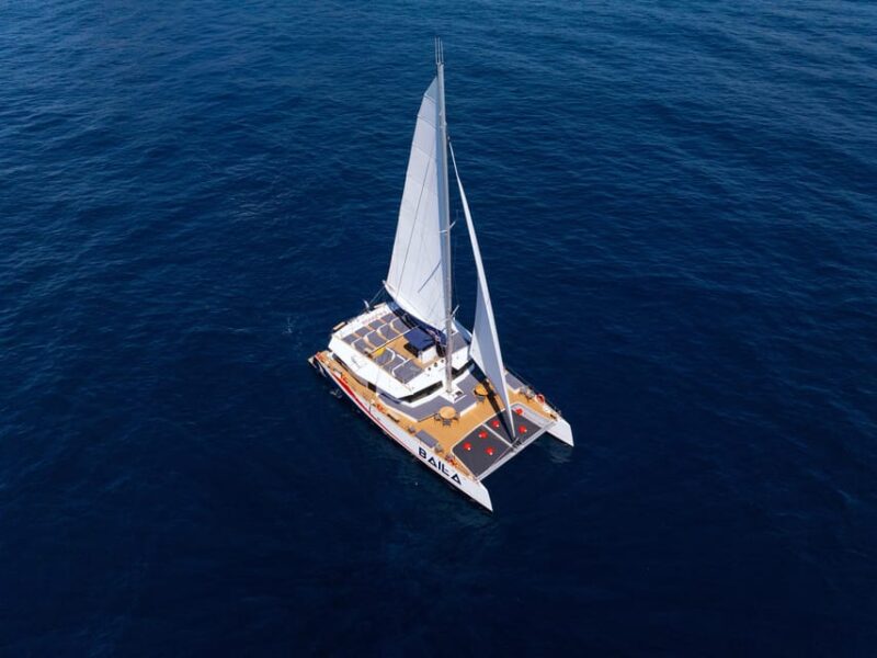 Nice : the Morning Discovery at Sea, Guided Tour of the Coastline on a Catamaran - Onboard Experience