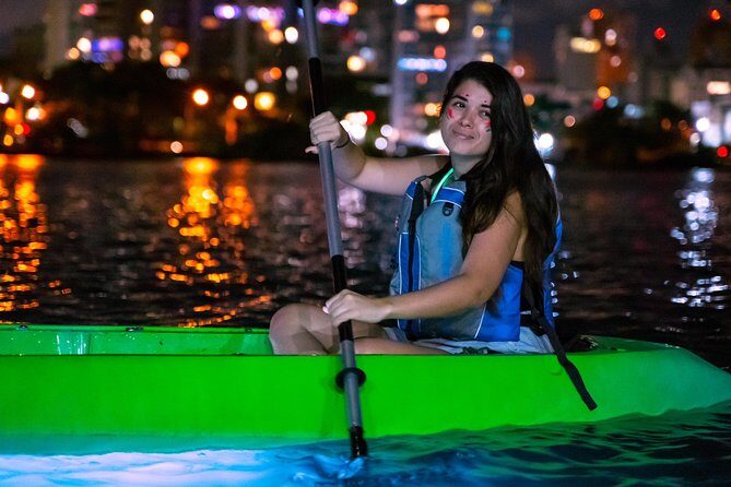 Night Kayak - Condado City Lights Tour - Key Points