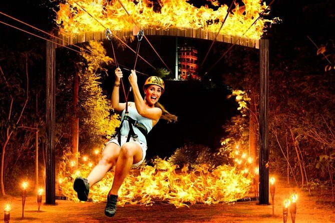 Night of Fire at Xplor Fuego Adventure! Round Transportation Included - FAQ