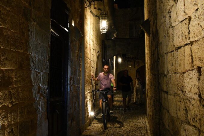 Night Rhodes: Old Town Gastro E-Bike Tour With Drink & Meze - Suitability