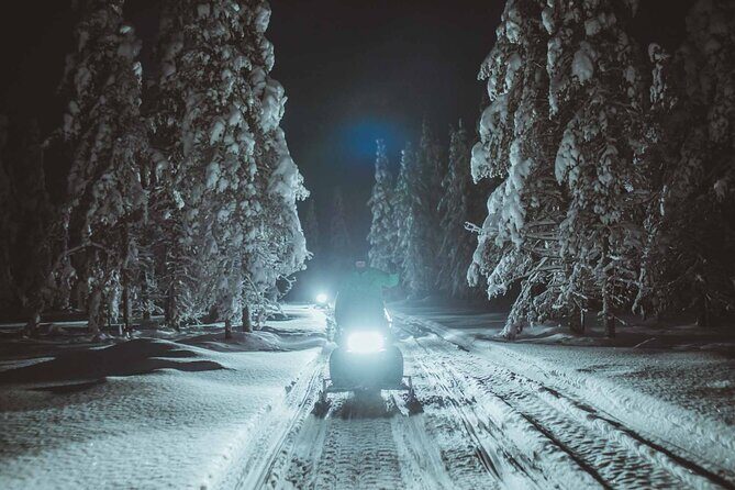 Night Snowmobile Safari, Rovaniemi - Key Points