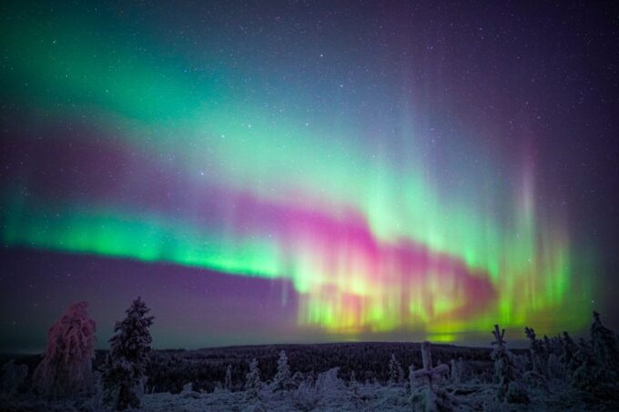 Night Snowshoeing Adventure Under the Northern Lights - Tips for Northern Lights Viewing