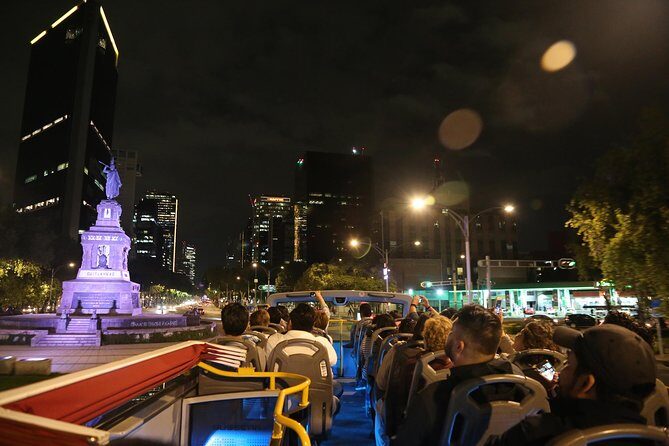 Night Tour of Mexico City Panoramic Ride on a Double-Decker Bus - What You Can Expect During the Experience