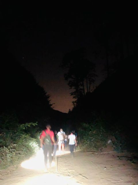 Night Trekking With Dinner in the Nature of the Castles - Health and Safety Considerations