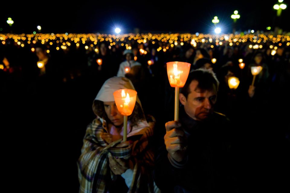 Night Trip to Fatima + Candlelight Procession - Highlights