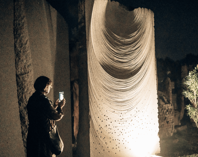 NIGHT VISIT TO THE SOUND GARDEN - Experience Description