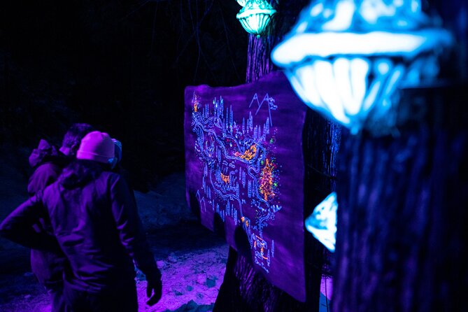 Night Zipline + Vallea Lumina Multimedia Night Walk - Inclusions
