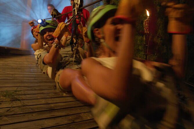Night Ziplines & UTV Adventure + Mexican Parrillada - Key Points