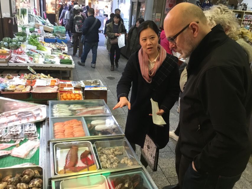Nishiki Market Food Tour With Cooking Class - Cooking Demonstration