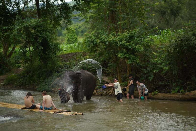 No.1 ATV 3 Hrs Mae Wang,Elephant Feeding&Rafting&Waterfall - Itinerary Highlights