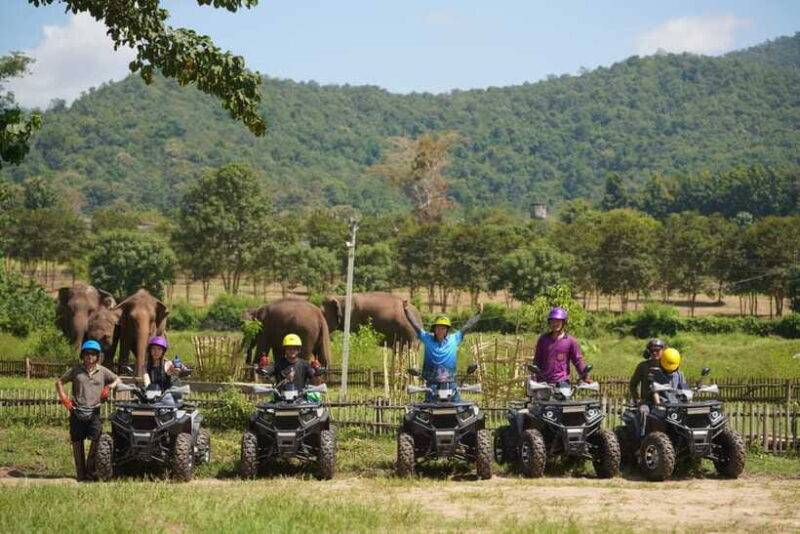 No.1 ATV 3 Hrs Mae Wang,Elephant Feeding&Rafting&Waterfall - What to Bring