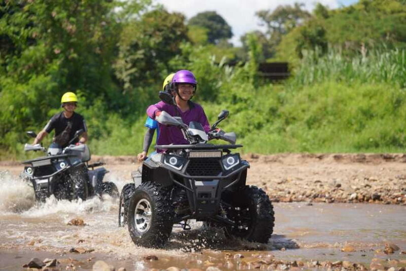 No.1 ATV 3 Hrs Mae Wang,Elephant Feeding&Rafting&Waterfall - Not Suitable For