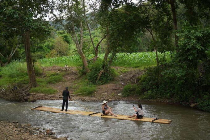 No.1 ATV 3 Hrs Mae Wang,Elephant Feeding&Rafting&Waterfall - Pricing and Availability
