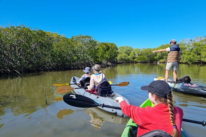 Noosa Everglade Kayak -South/Noosa End - Searching for Stingrays! - Key Points