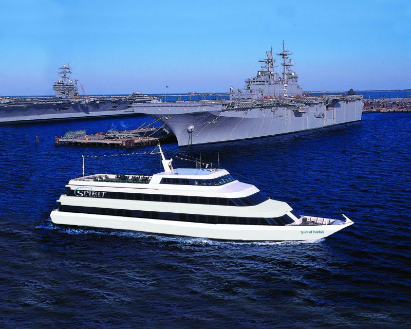 Norfolk: Elizabeth River Sunday Buffet Brunch Cruise - Cruise Departure and Duration