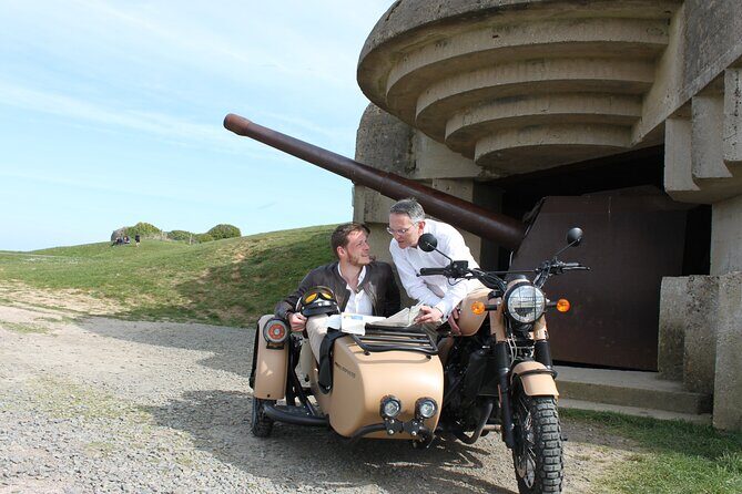 Normandy World War II Private 2 Hours Sidecar Tour From Bayeux - Key Points