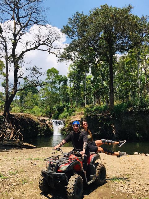 North Bali : ATV Quad Bike Adventure With Waterfall Trek - Hydrangea Flower Garden