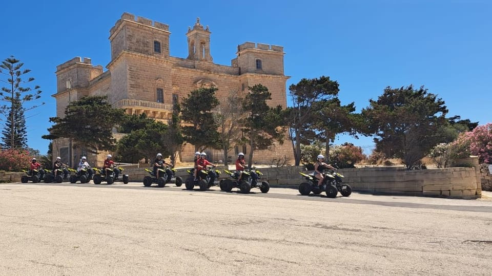 North Malta: Quad Bike Tour with Scenic Land, Sea & Swimming - What’s Included and What’s Not