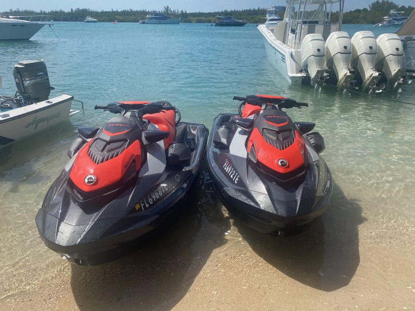 North Miami: Jet Ski Rental to Haulover Sandbar & Bal Harbor - Luxury Yacht Interactions