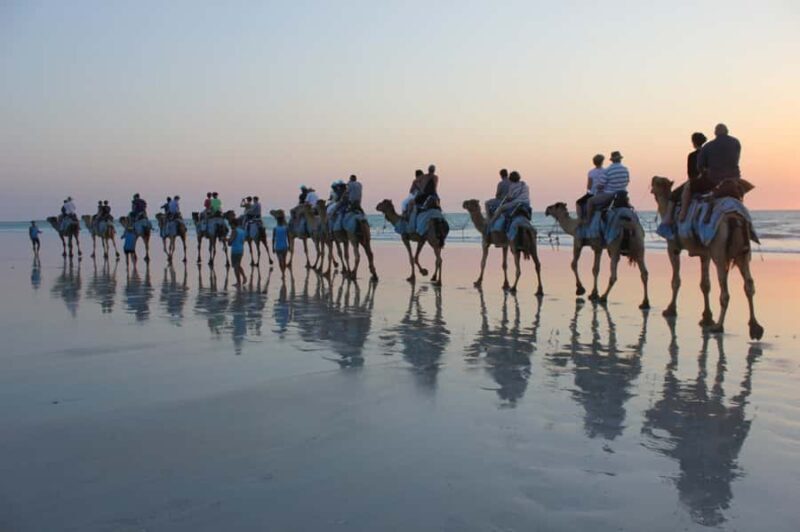 North of Rocks on Cable Beach: 1-Hour Sunset Camel Ride - Key Points