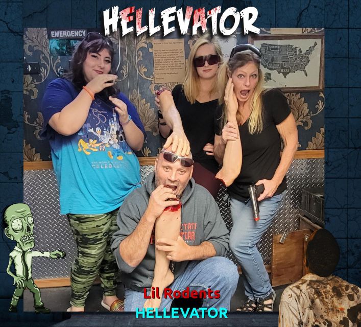 Northfield: Hellevator Interactive Escape Room Experience - Inclusions in the Package