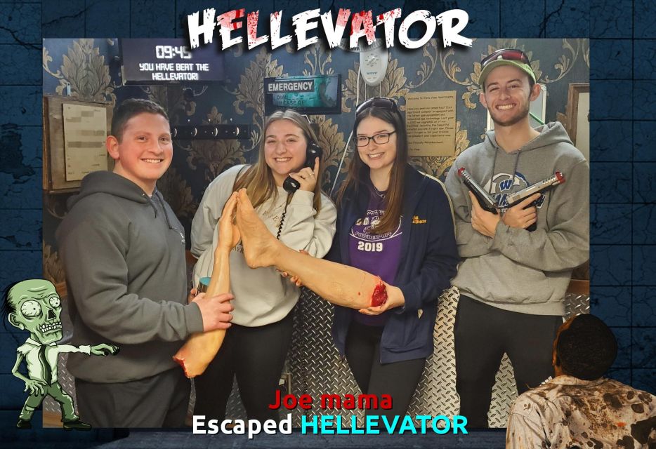 Northfield: Hellevator Interactive Escape Room Experience - Chance to Be on the Leaderboard