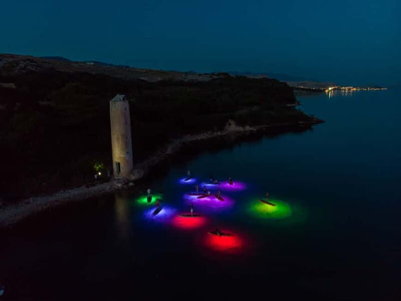Novalja: Glowing Standup Paddleboard Guided Night Tour - The Experience and Guide