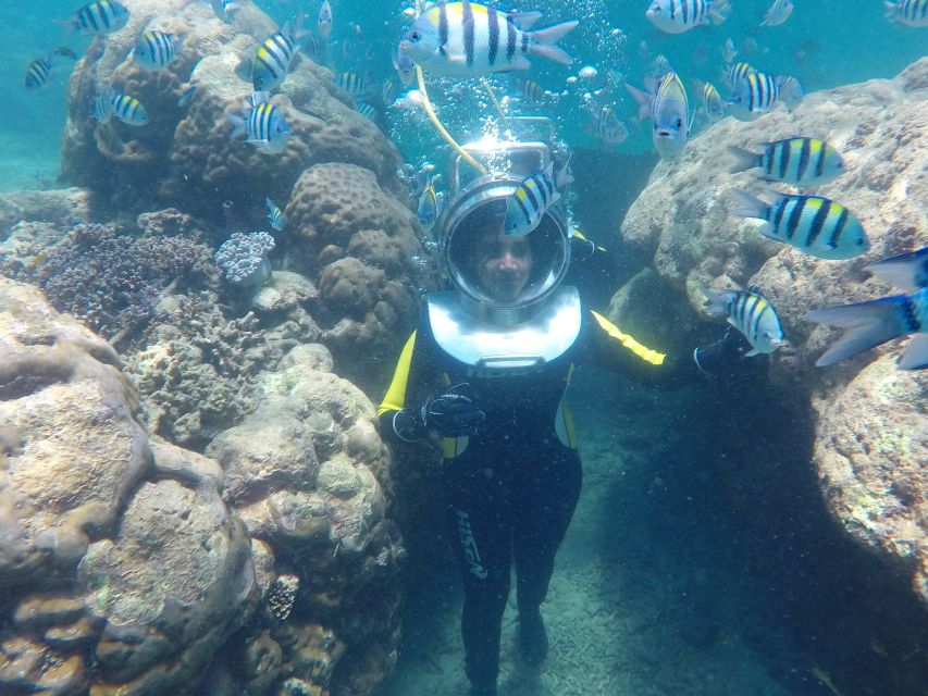 Nusa Dua: Underwater Sea Walking Experience - Boat Ride and Changing Facilities