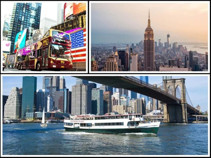 NYC Bundle: Empire State, Big Bus Tour, & Circle Line Cruise - The Sum Up
