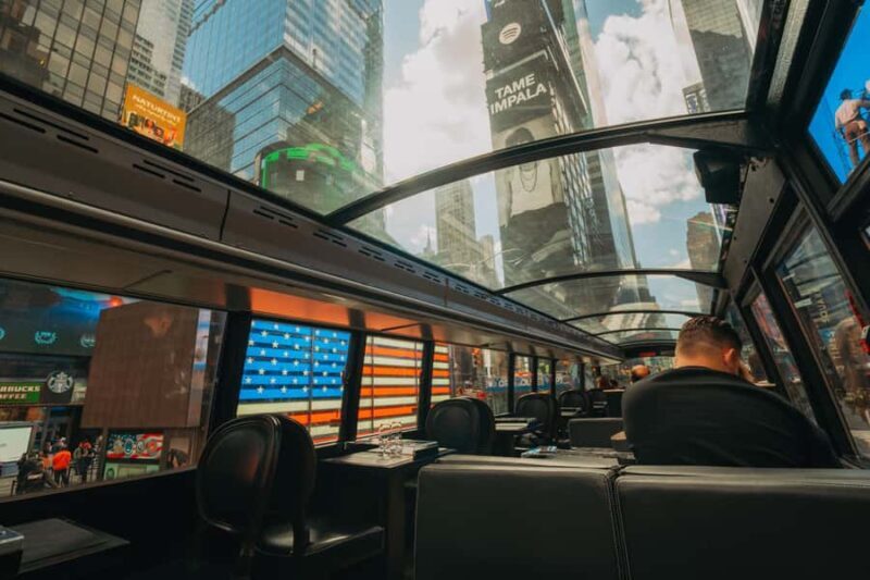 NYC Bustronome Gourmet Sightseeing Dinner Tour Panoramic Bus - An In-Depth Look at the Tour