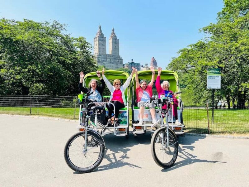 NYC: Central Park Elf & Home Alone Film Spots Pedicab Tour - Key Points