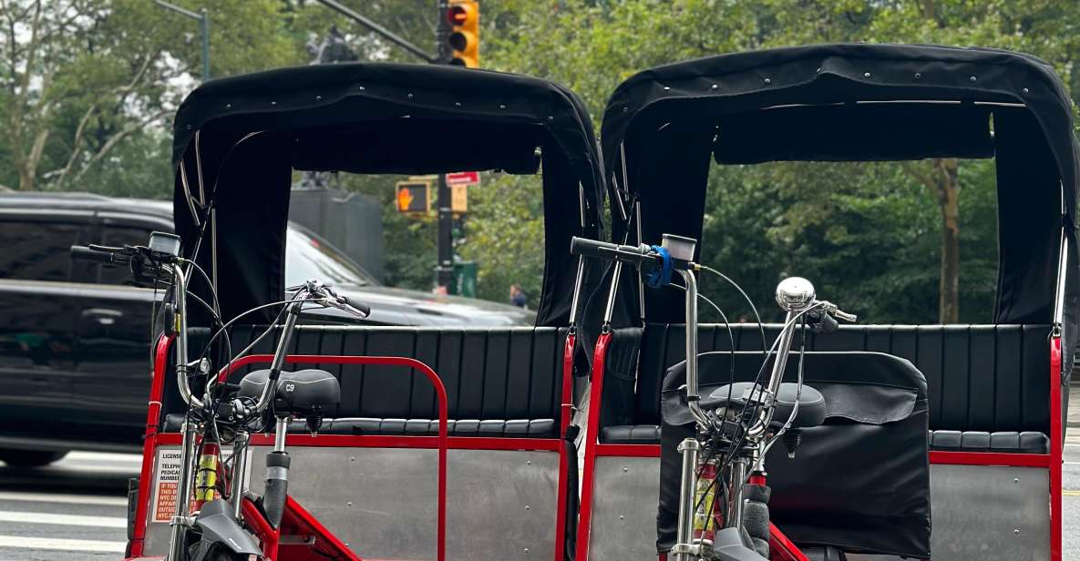 NYC Central Park Pedicab Tours - Key Points