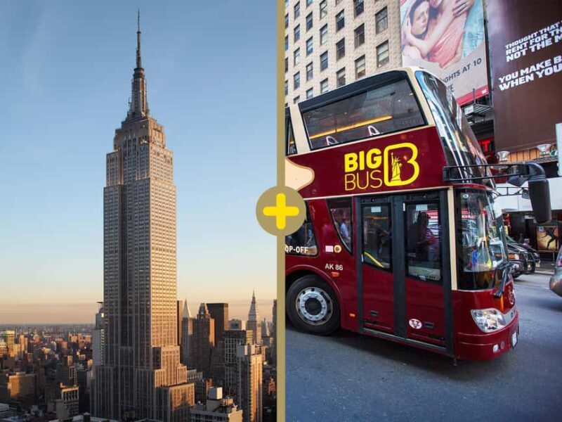 NYC: Empire State Building & 48-hour Hop-on Hop-off Tour - Key Points