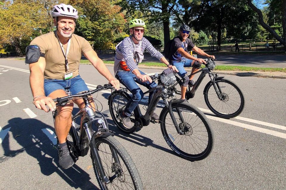 Nyc: English or German Central Park Bike Tour (Ebike Option) - Photo Stops and Guided Tours