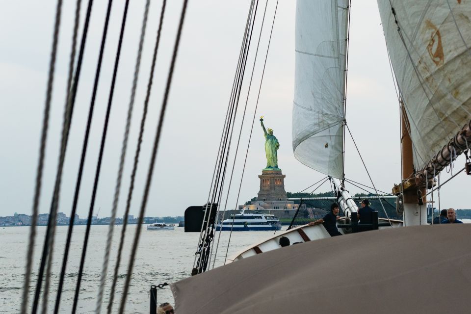 Nyc: Epic Tall Ship Sunset Jazz Sail With Wine Option - Swing to Jazz Tunes