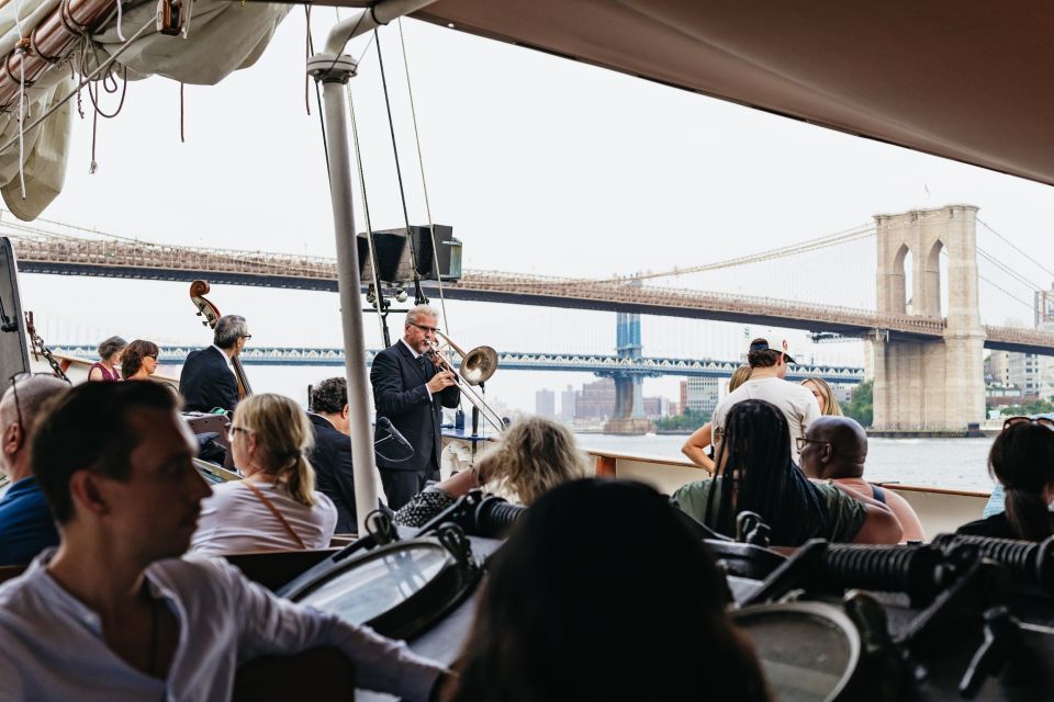 Nyc: Epic Tall Ship Sunset Jazz Sail With Wine Option - Acclaimed Jazz Musicians Performing