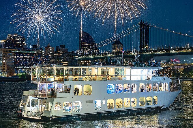 NYC New Years Eve Fireworks Cruise & Plated Dinner, Open Bar - Who Will Love This?