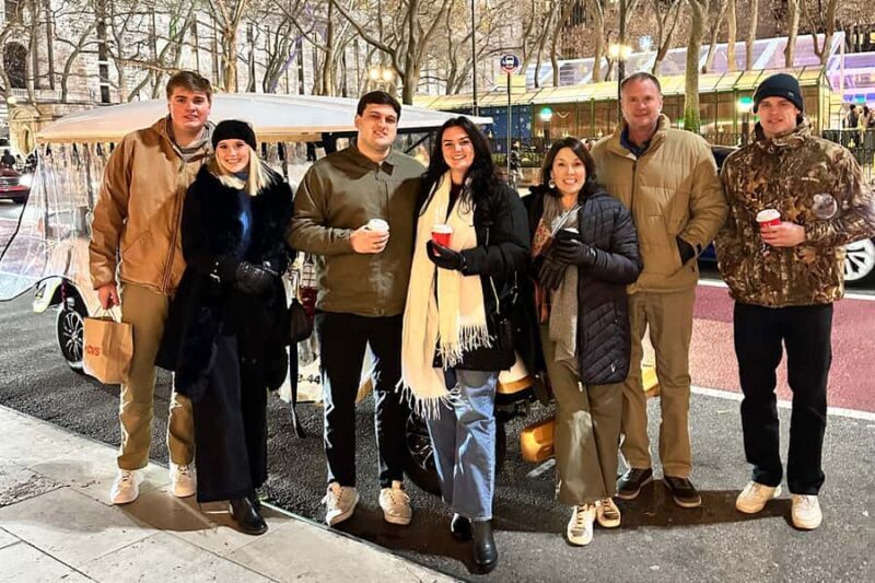 NYC: New York City Landmarks & History City Tour by Cart - Key Points