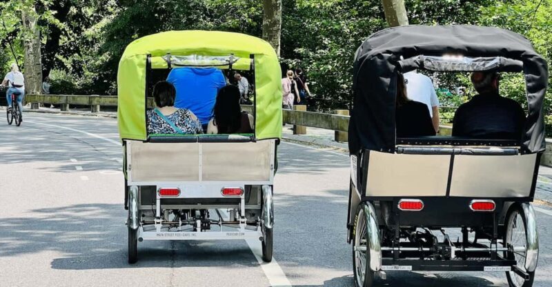 NYC: Private Central Park Pedicab Tours / PICKUP FROM MUSEUM - What the Tour Includes