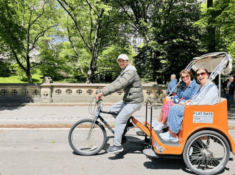 NYC: Private Central Park Pedicab Tours / PICKUP FROM MUSEUM - The Itinerary: What You’ll See and Experience