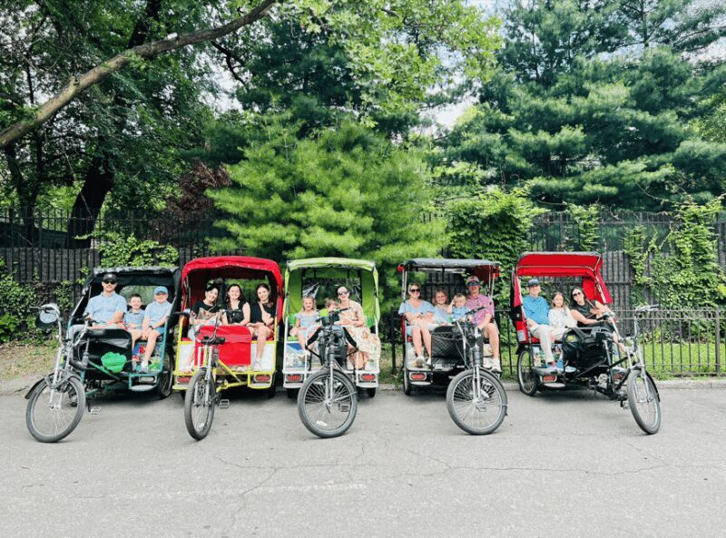 NYC: Private Central Park Pedicab Tours / PICKUP FROM MUSEUM - Who Is This Tour Best Suited For?