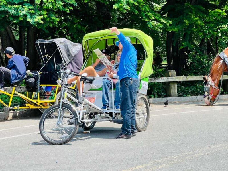 NYC: Private Central Park Pedicab Tours / PICKUP FROM MUSEUM - The Sum Up
