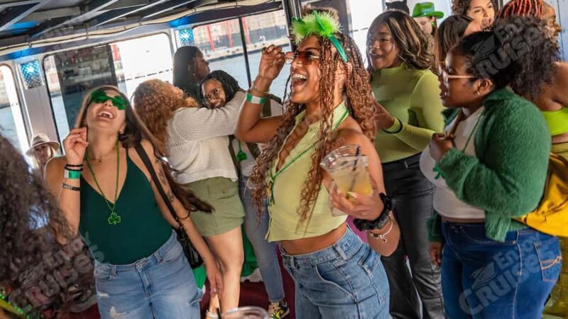 NYC: St Patrick's Day Booze Cruise w/ Drinks, DJ, City Views - What to Expect from the NYC St. Patrick’s Day Booze Cruise