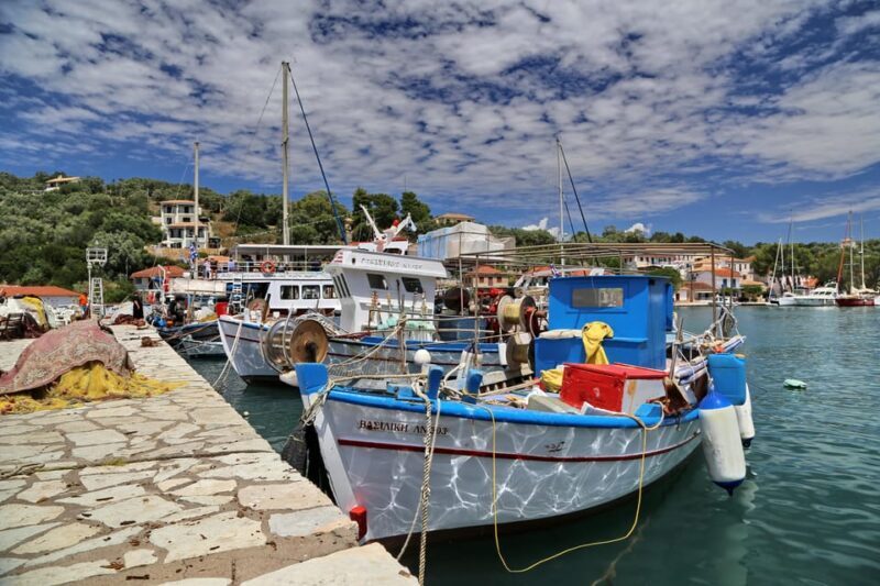 NYDRI: Wooden Boat Cruise to Meganisi & Scorpio - Lefkada - The Experience of the Day