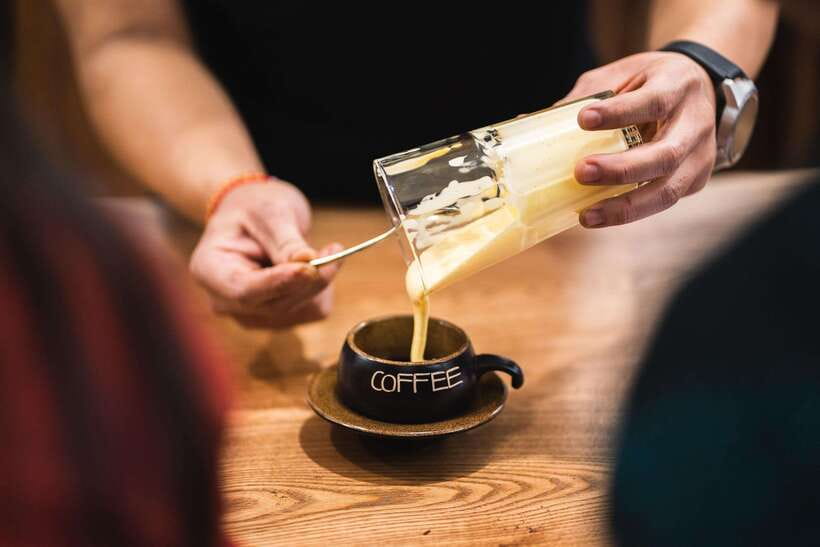 NYNA Coffee Culture- Egg Coffee/Salted Coffee/Coconut Coffee - Coffee Bean Varieties: Arabica and Robusta