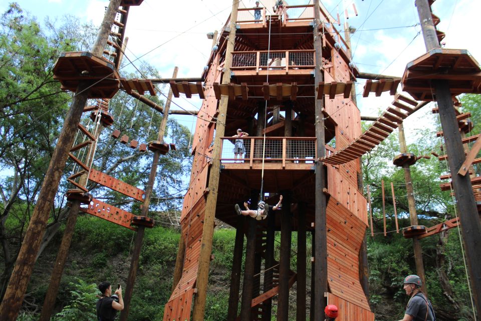 Oahu: Aerial Adventure, Climbing, & Freefall Experience - Cancellation Policy