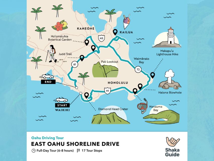Oahu Bundle: 6 In-App Driving and Walking Audio Tours - Key Highlights for Exploration
