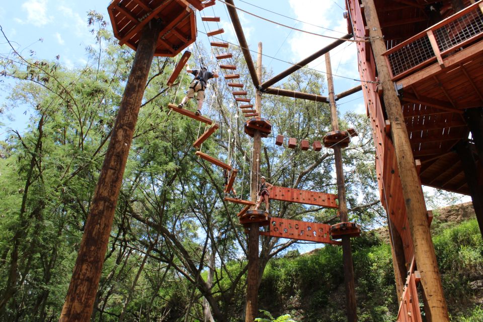 Oahu: Coral Crater Aerial Challenge Course - Included in the Experience